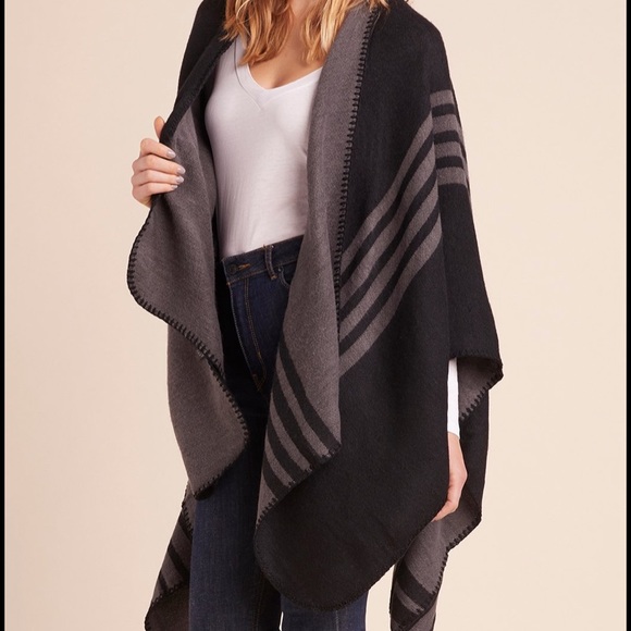 BB Dakota Poncho Shawl - Picture 1 of 4